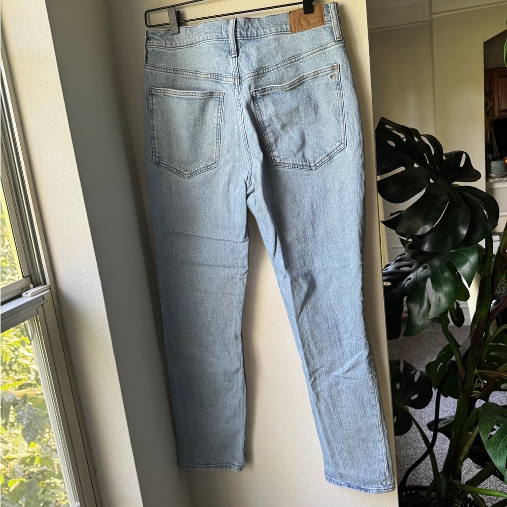 Madewell Classic Blue Denim Jeans - Picture 3 of 4
